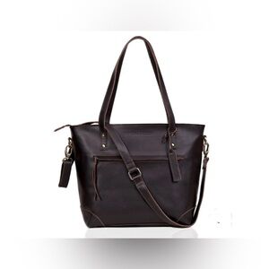 Montana Hudson Genuine Leather Messenger Bag